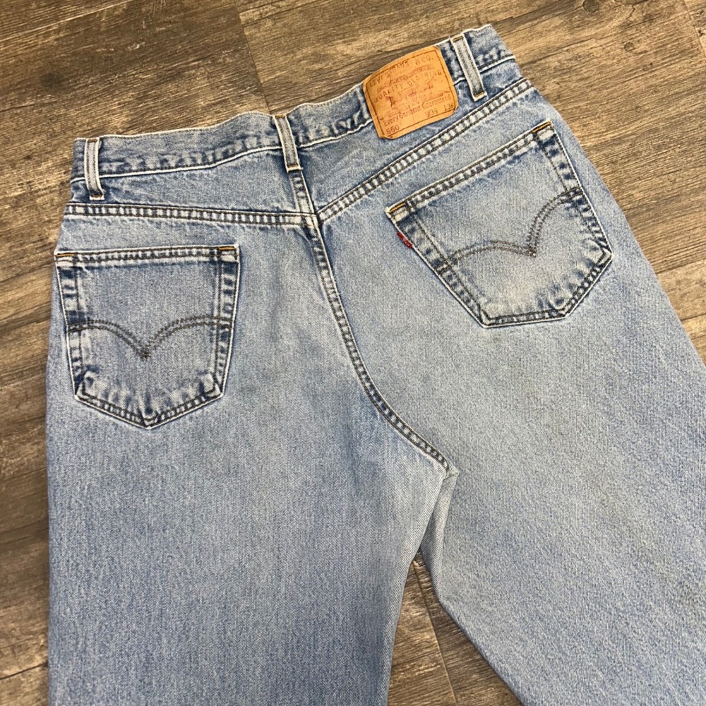 Vintage‎ Distressed Levi's 550 Denim Jeans Men Size 36x36 90s Relaxed Fit 1999